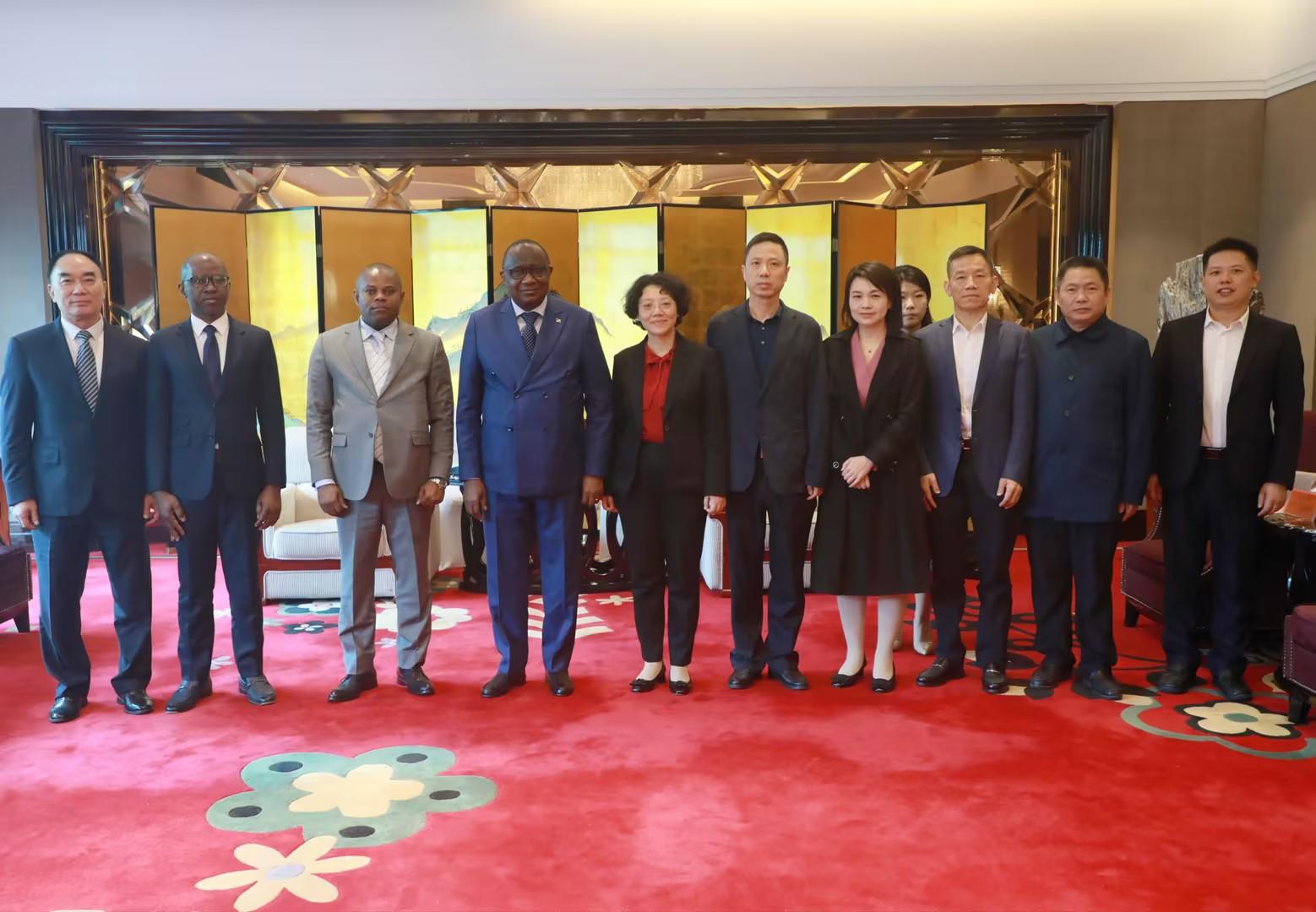 再續(xù)佳話(huà) 雙向奔赴 | 剛果（布）駐華大使一行到訪(fǎng)邵陽(yáng)市并到公司本部考察交流